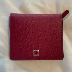 Kate Spade raspberry wallet